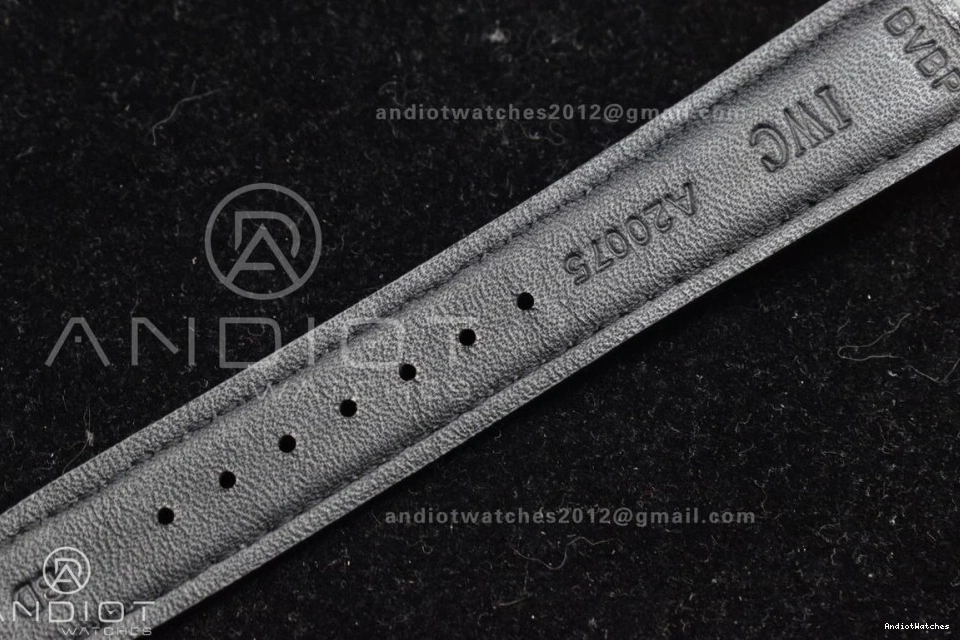 Chrono (Same Black ZF Best Edition Thickness Practical Portuguese 1:1 Genuine) on Strap A7750 IW371482 as Leather 444 0511
